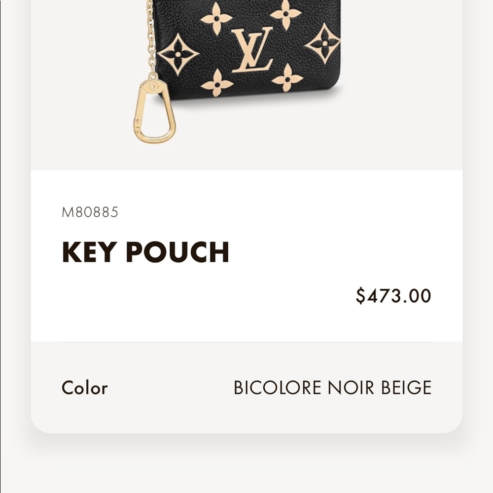 Louis Vuitton Empriente key pouch